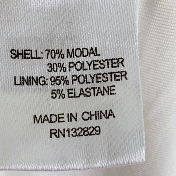 Lovers + Friends Devon Modal White Dress Sz Large - Picture 7 of 8